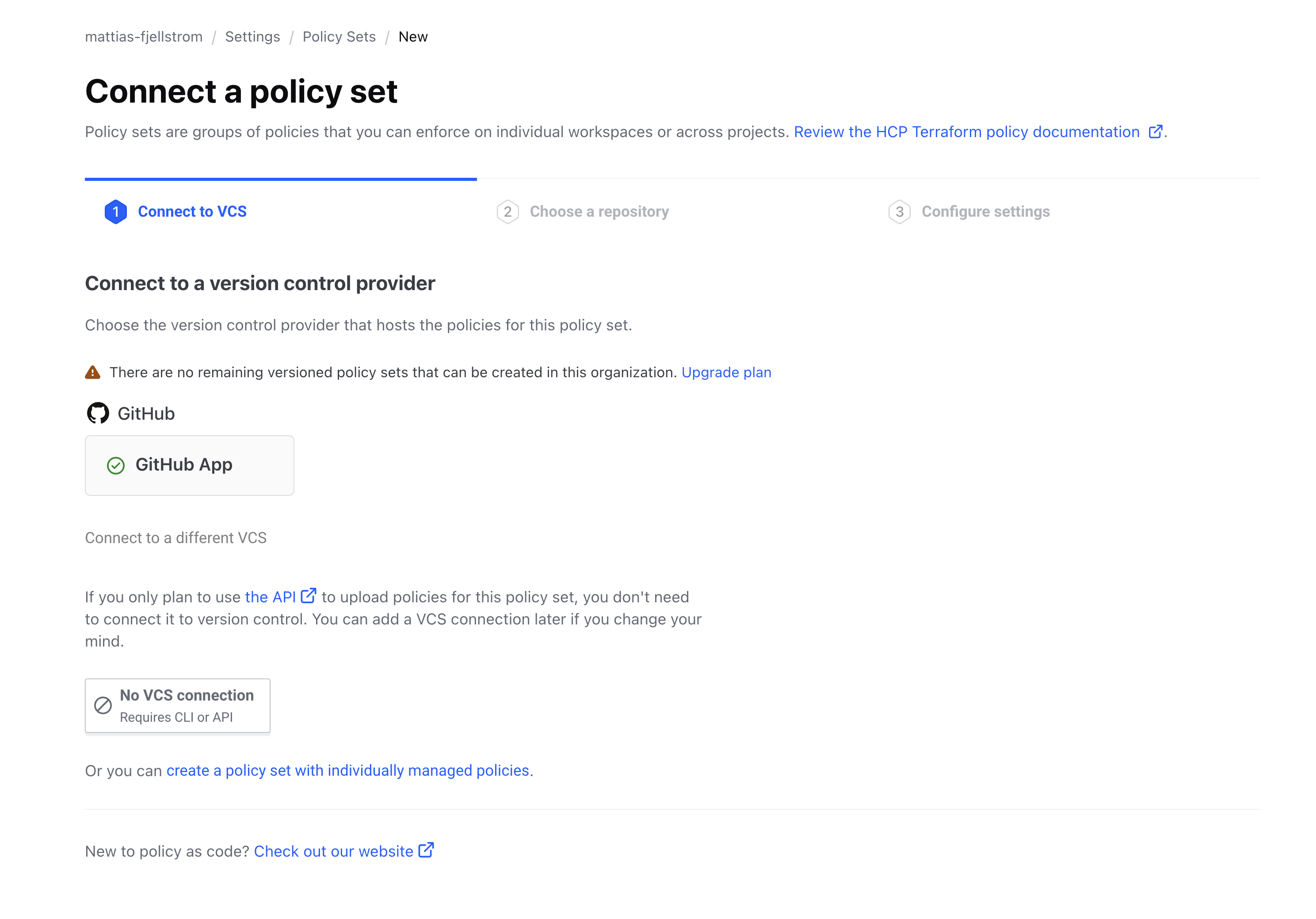 policy sets